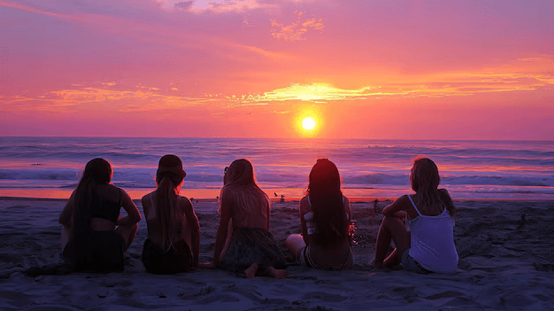 Sunset Friends